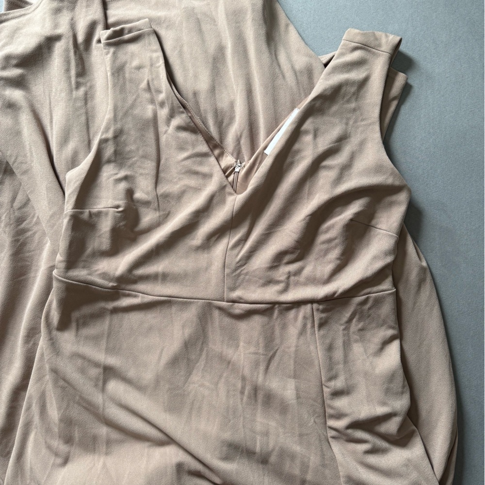 Birdy Grey Tan Textured Fabric